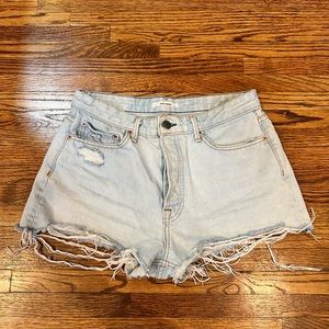 Grlfrnd denim shorts